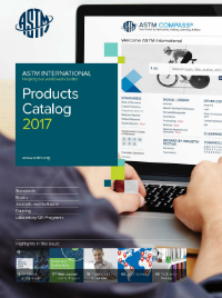 astm products catalog 2017